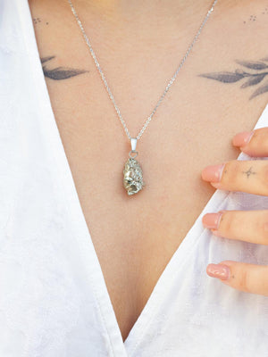 Pyriet zilveren ketting